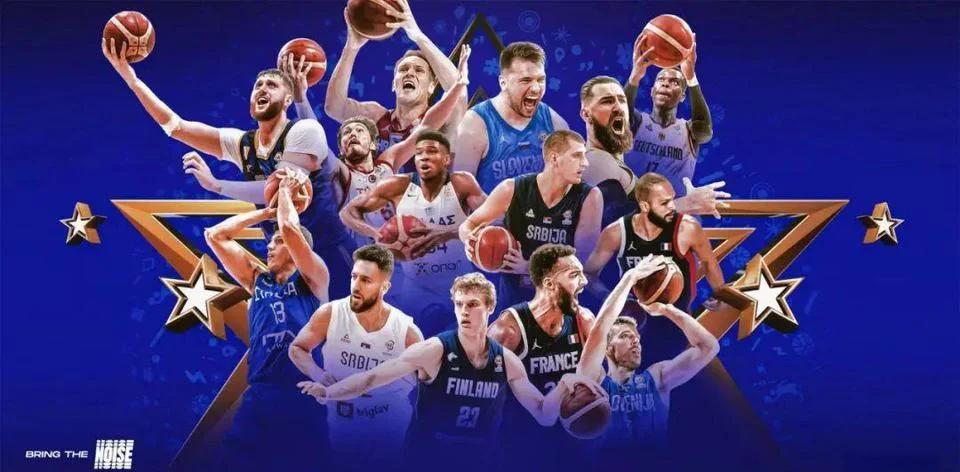 欧洲杯篮球锦标赛进入淘汰赛阶段，激战不断