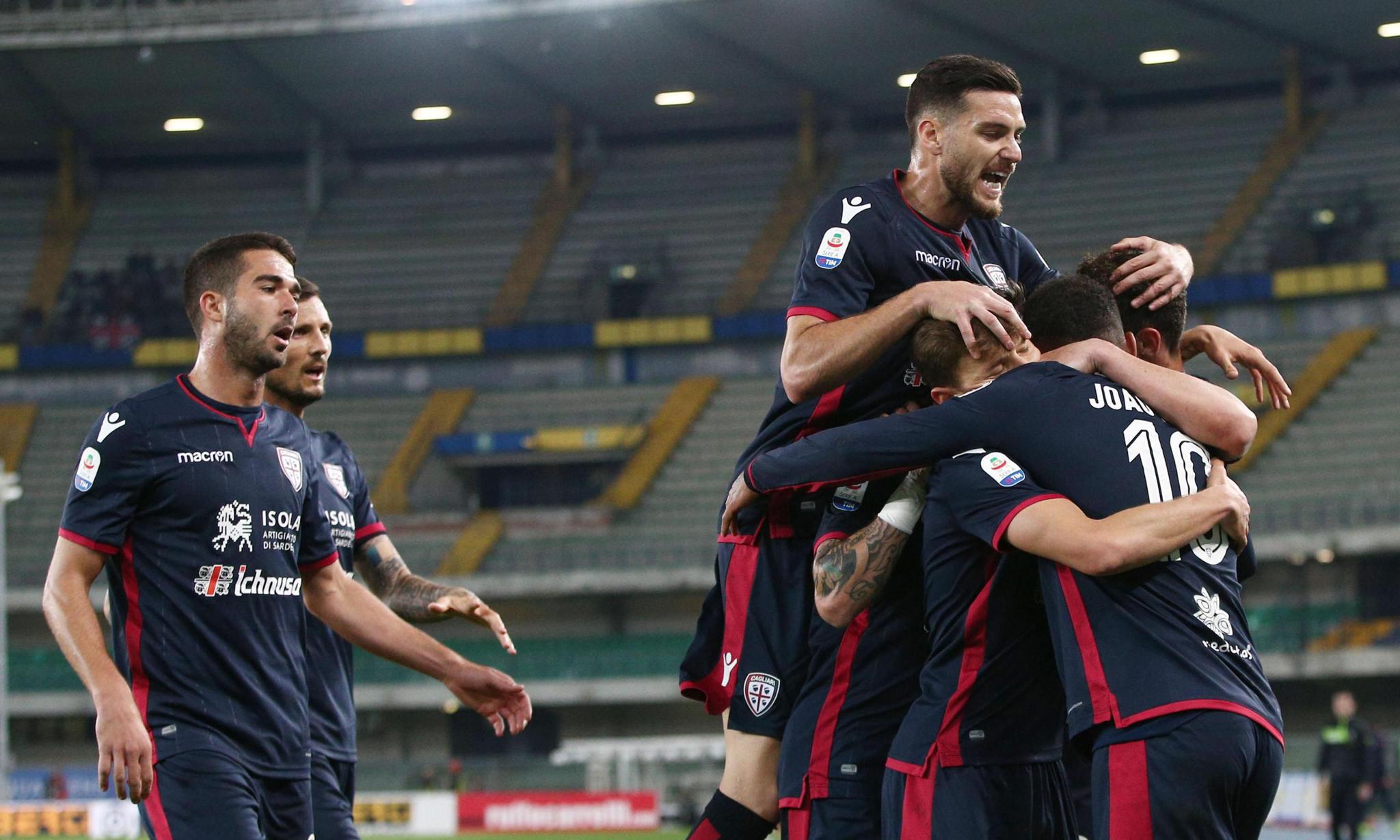 关于卡利亚里惊险保级，主场全取三分的信息