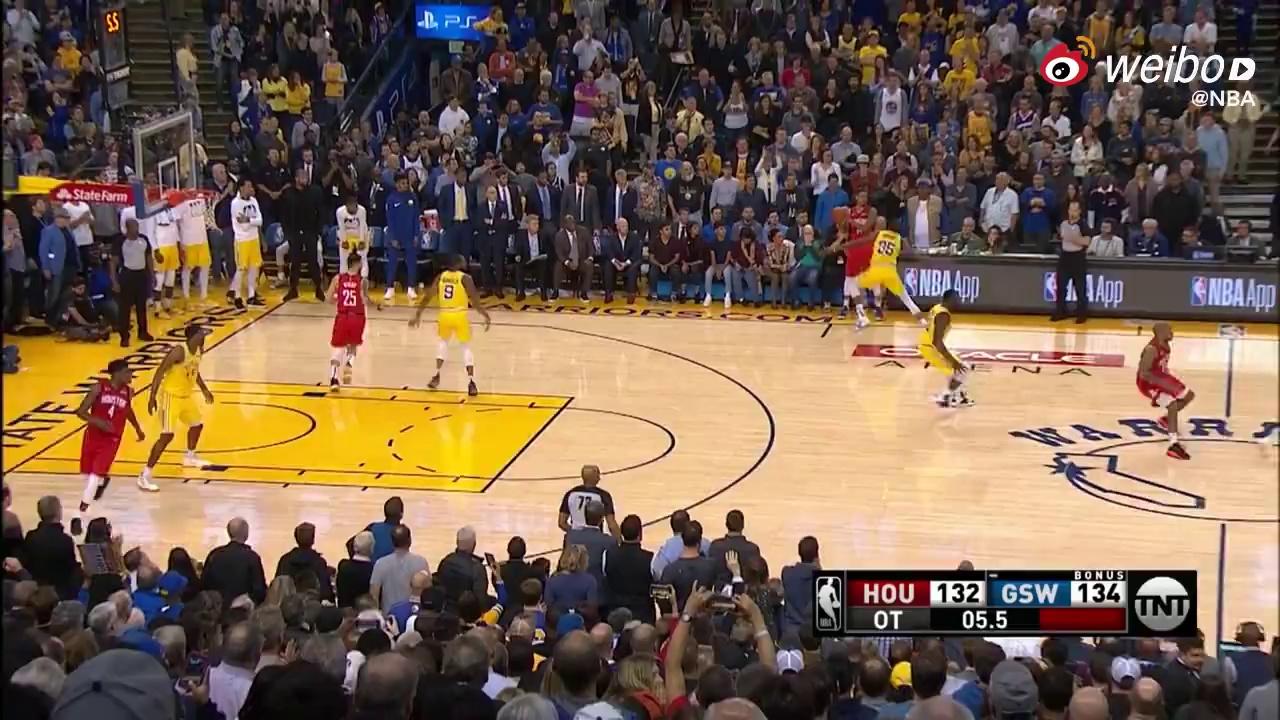 火箭队客场不敌勇士队,哈登独砍50+未能带领球队取胜 火箭队客场不敌勇士队,哈登独砍50+未能带领球队取胜